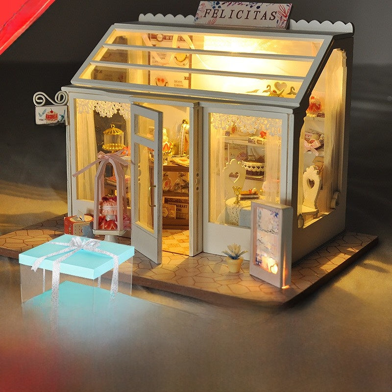 wooden miniature model