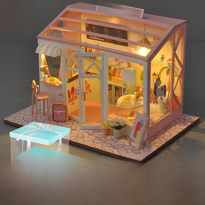 wooden miniature model