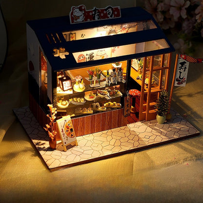 wooden miniature model