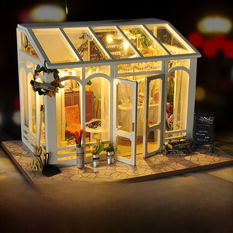 wooden miniature model