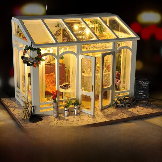 wooden miniature model