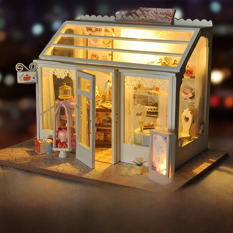 wooden miniature model