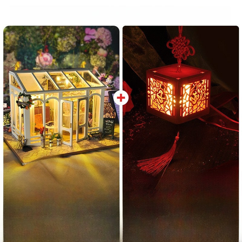 wooden miniature model