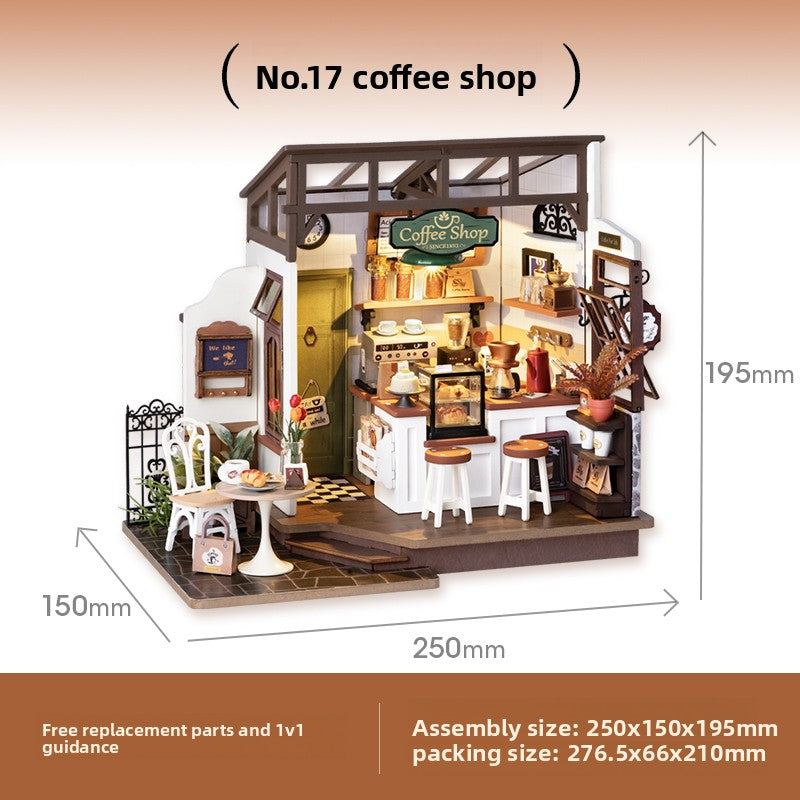 wooden model kit