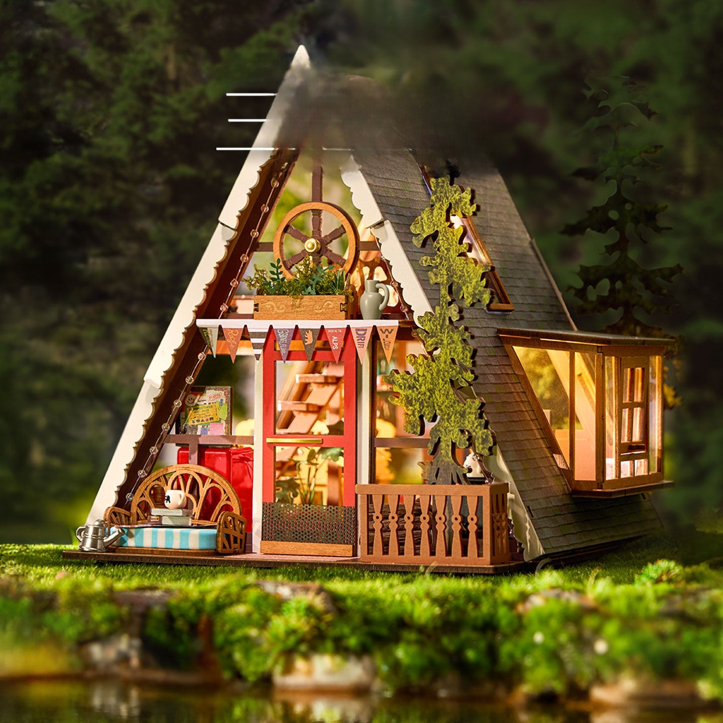 wooden model kit