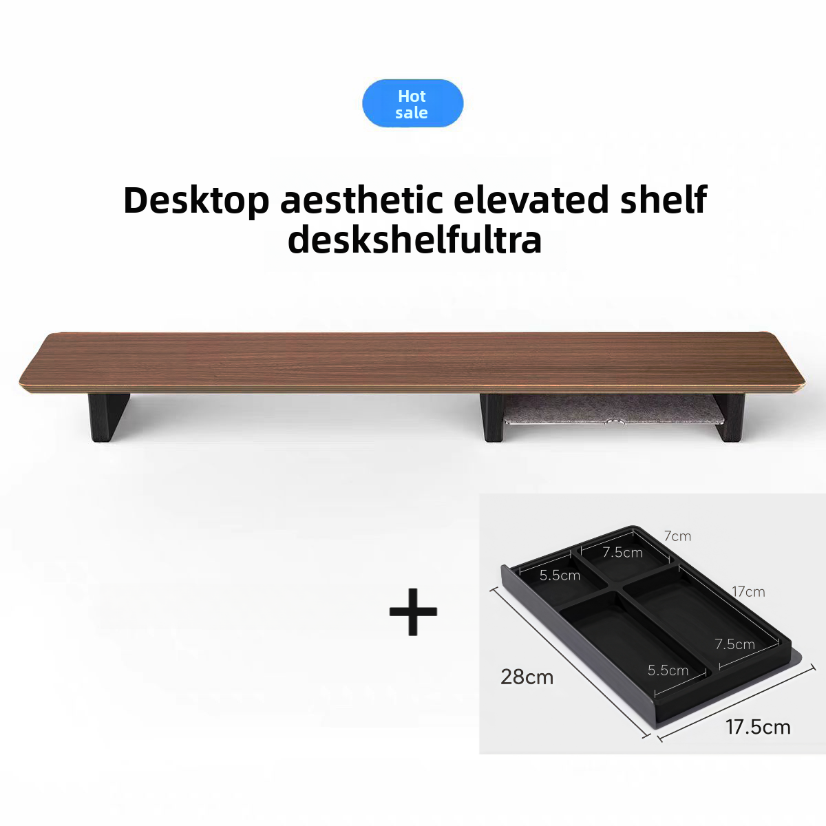 Wooden Monitor Riser