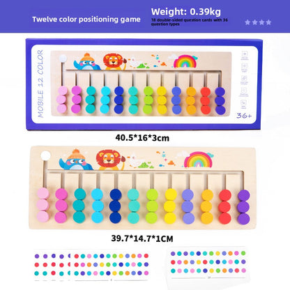 Wooden Montessori Color Matching Chess