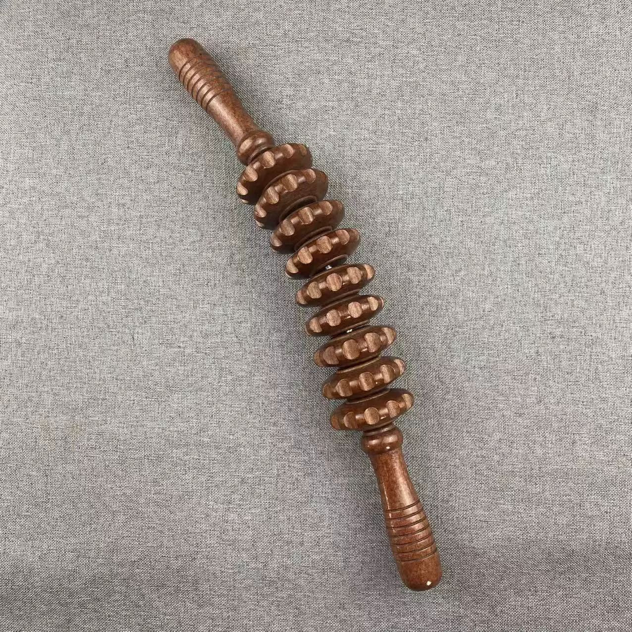 Wooden Muscle Massage Roller Stick