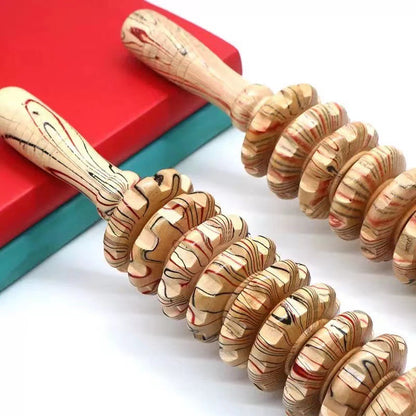 Wooden Muscle Massage Roller Stick