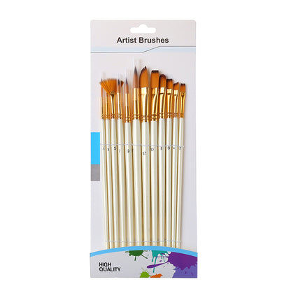 Wooden nylon brush