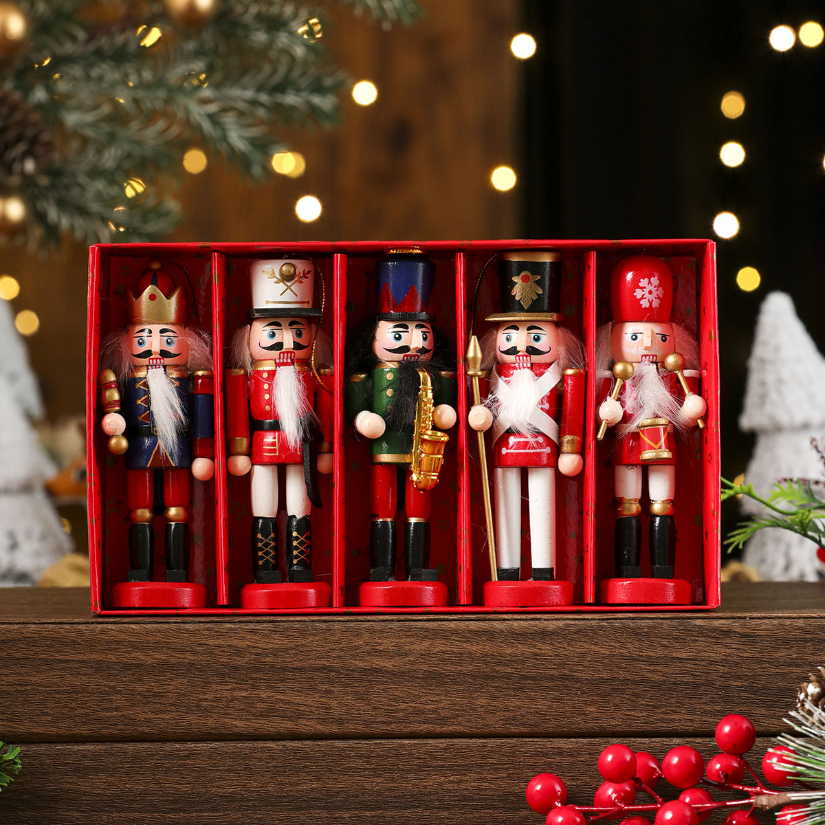 Wooden ornaments