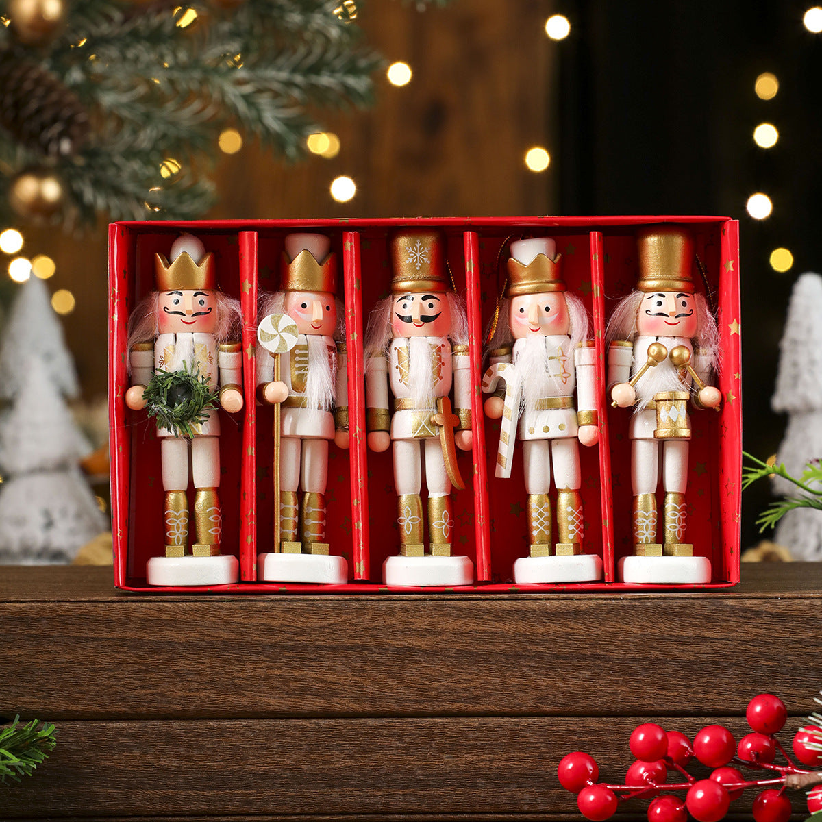 Wooden ornaments
