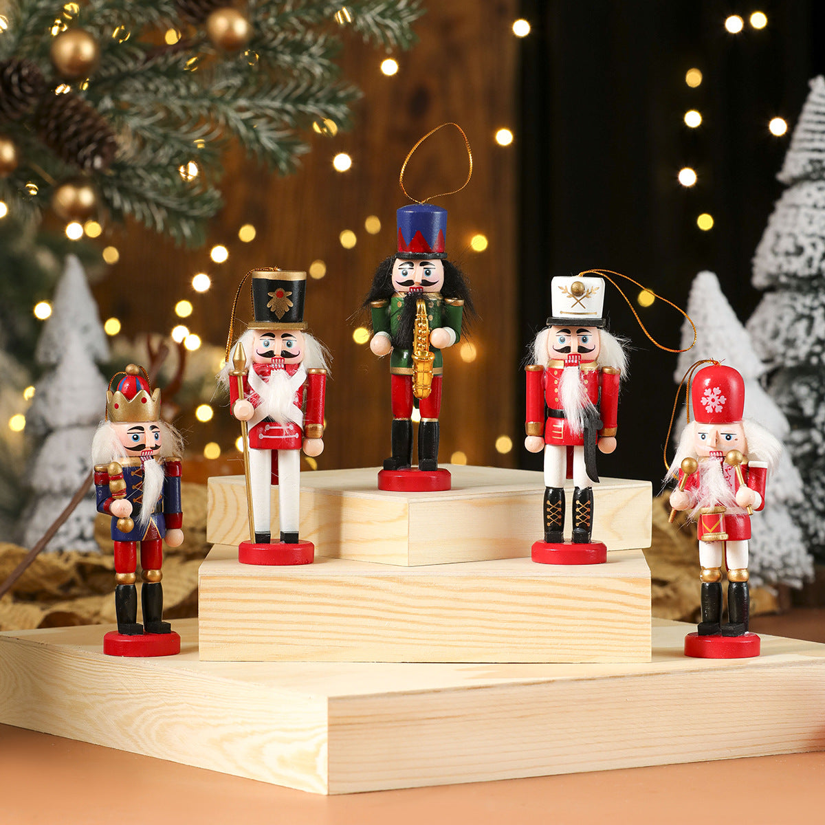 Wooden ornaments