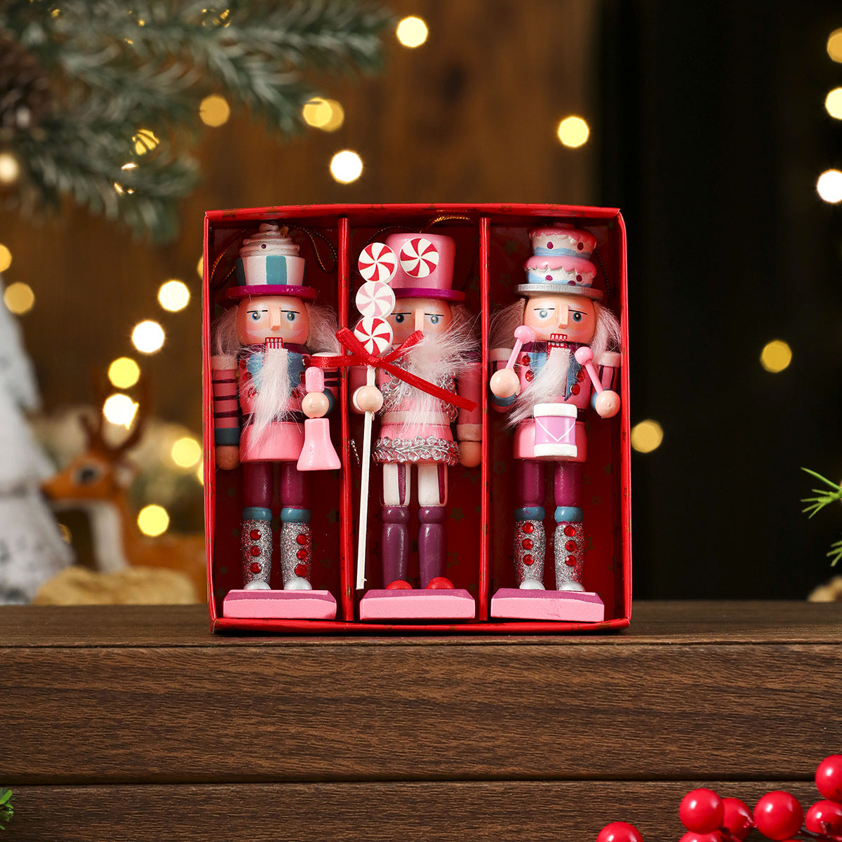 Wooden ornaments