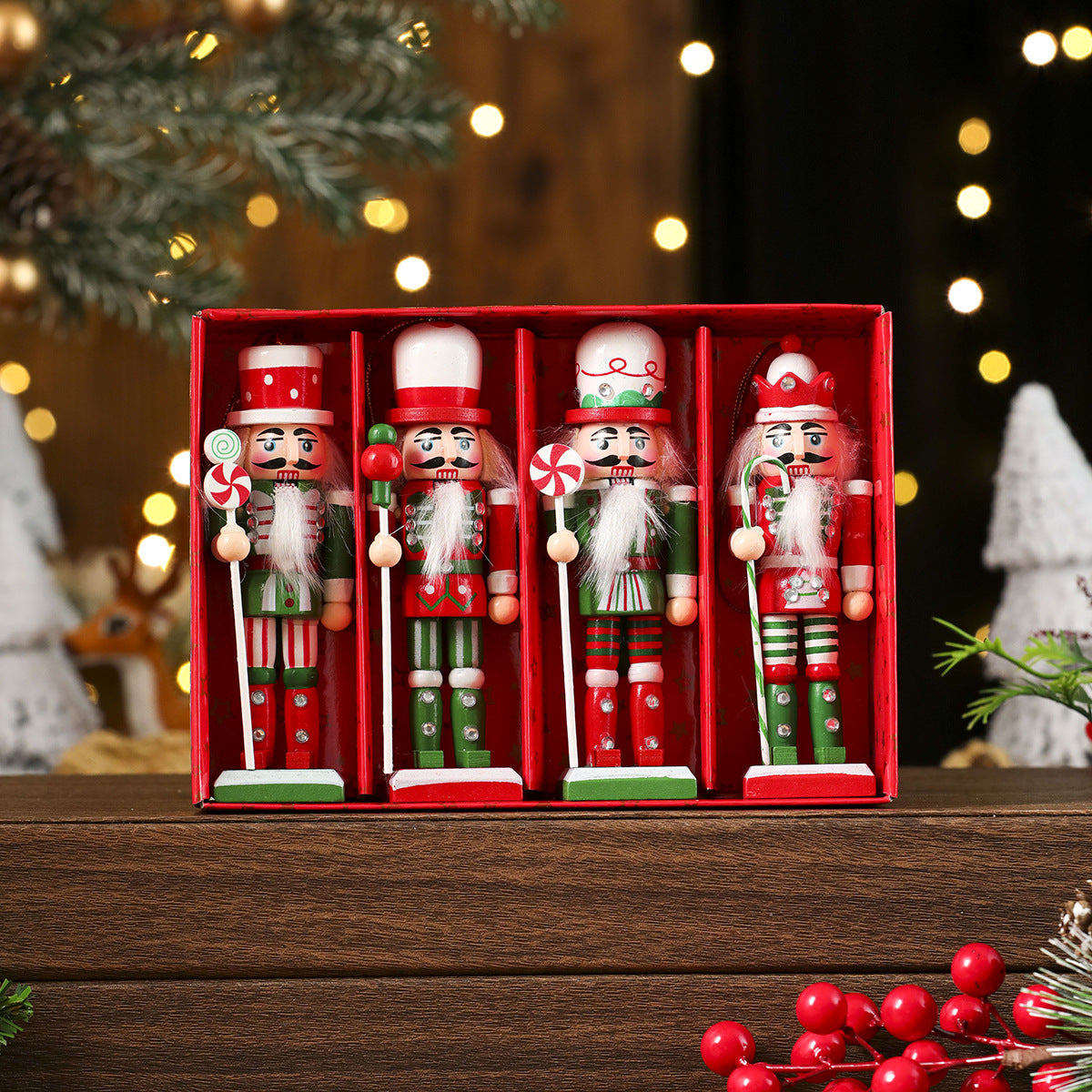 Wooden ornaments