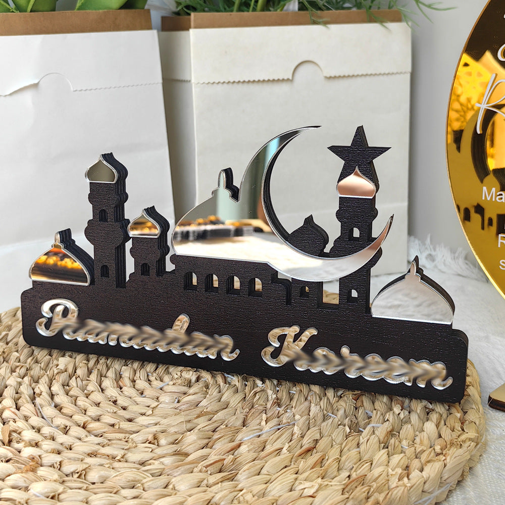 wooden ornaments