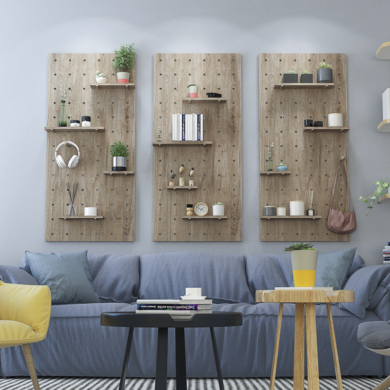 Wooden Pegboard