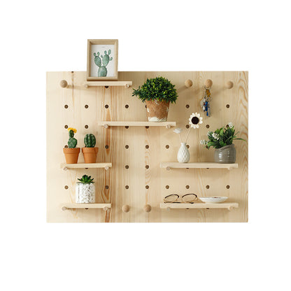 Wooden Pegboard