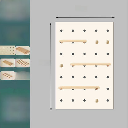Wooden Pegboard
