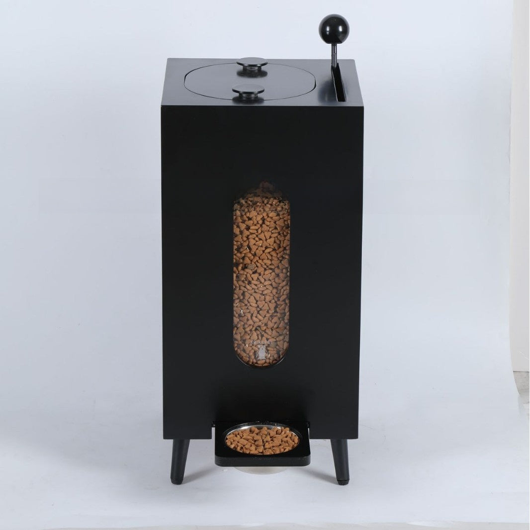 Wooden Pet Food Storage Barrel