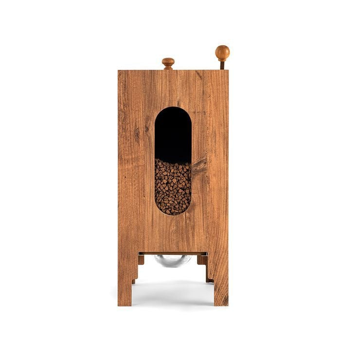 Wooden Pet Food Storage Feeder