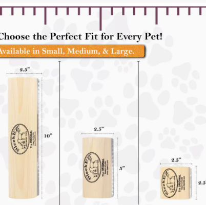 Wooden Pet Grooming Comb for Cats and Dogs