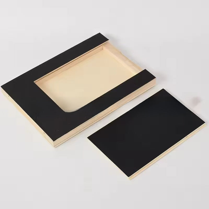 Wooden Pet Nail File and Scratching Pad