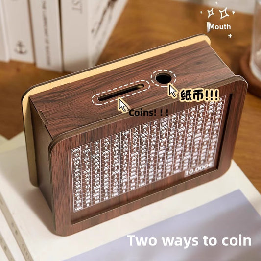Wooden Piggy Bank