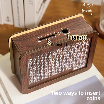 Wooden Piggy Bank