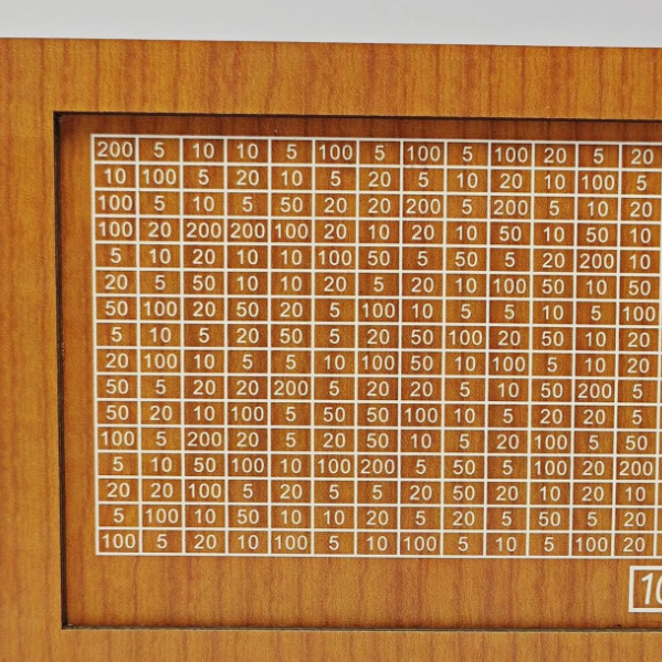 Wooden Piggy Bank with Money Counter