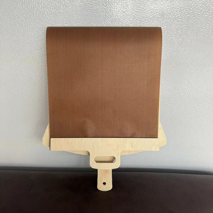 Wooden Pizza Serving Board with Sliding Shovel
