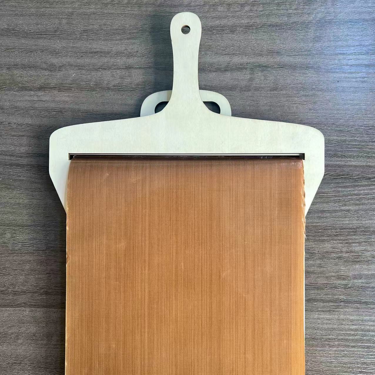Wooden Pizza Serving Board with Sliding Shovel
