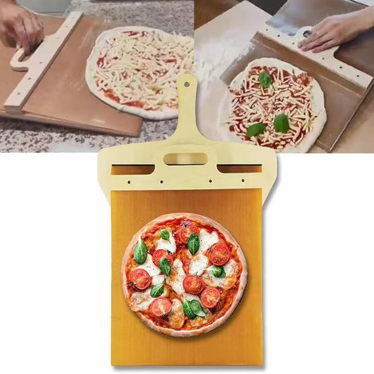 Wooden Pizza Serving Shovel