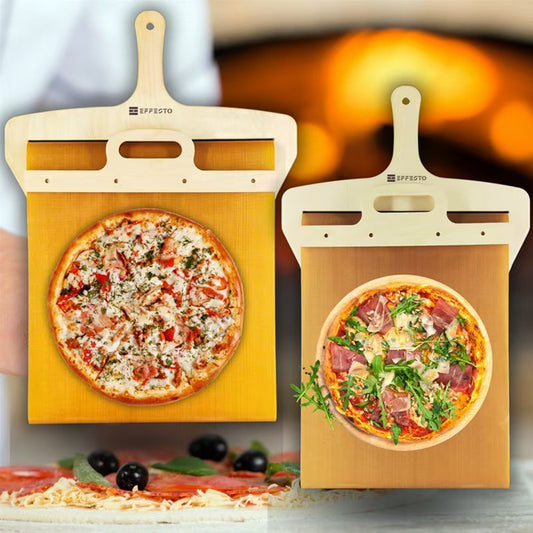 Wooden Pizza Serving Shovel