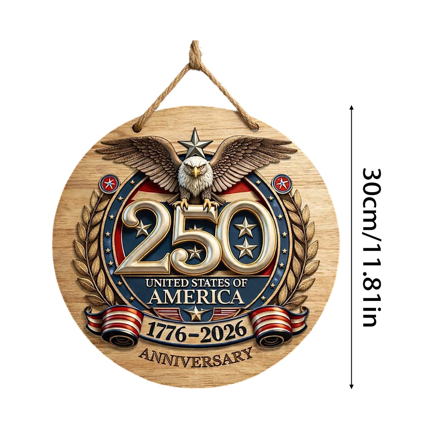 Wooden plaque