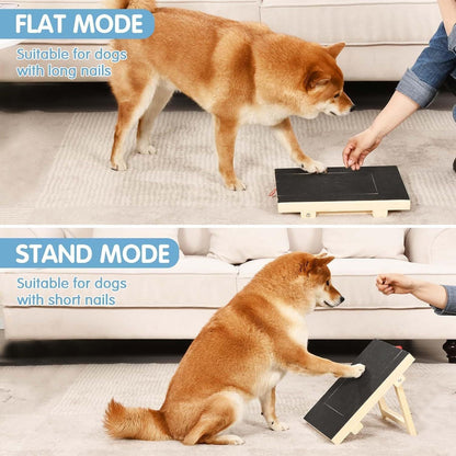 Wooden Pull Out Dog Scratch Board