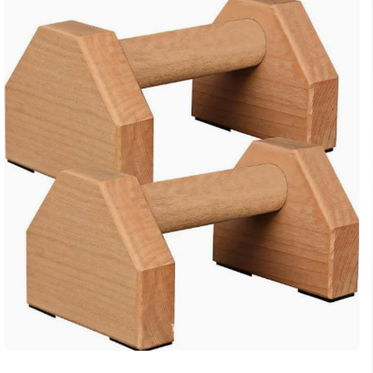 Wooden Push-Up Stand Handstand Fitness Rack