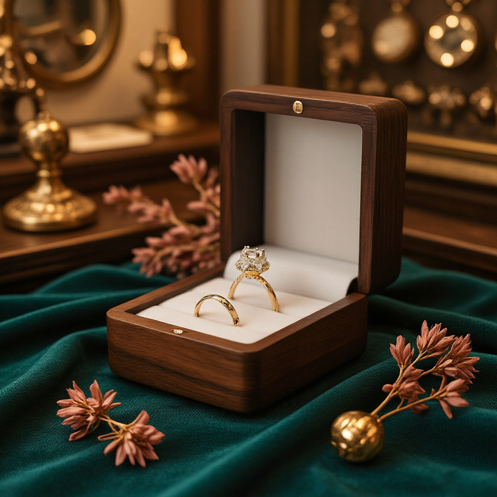 Wooden Ring Box