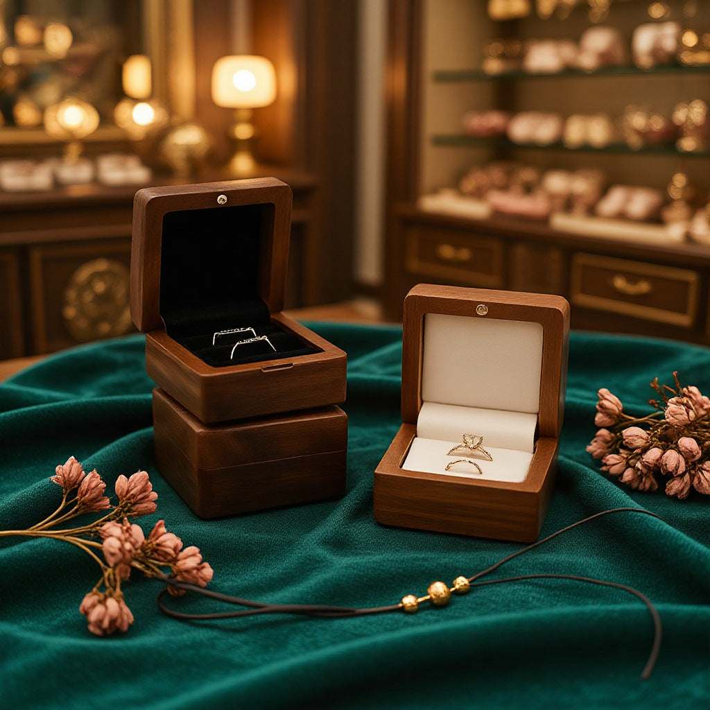 Wooden Ring Box