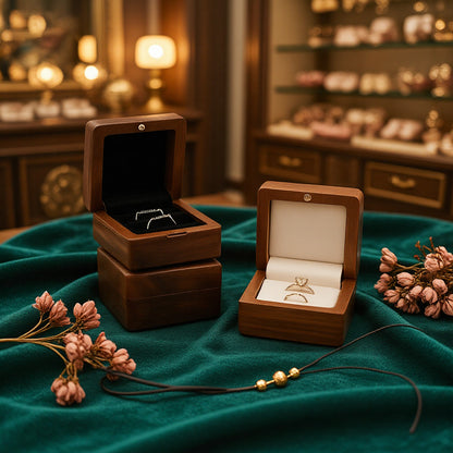 Wooden Ring Box
