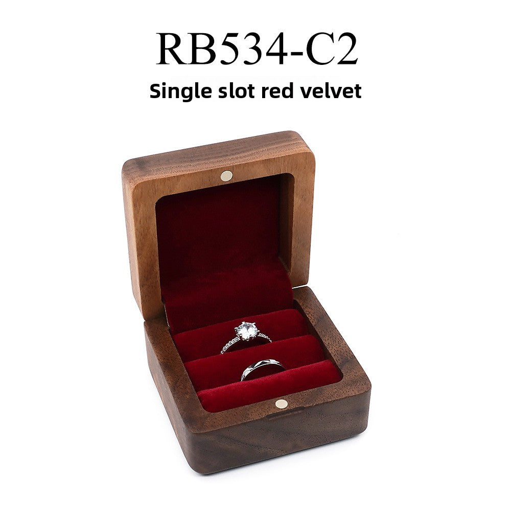 Wooden Ring Box