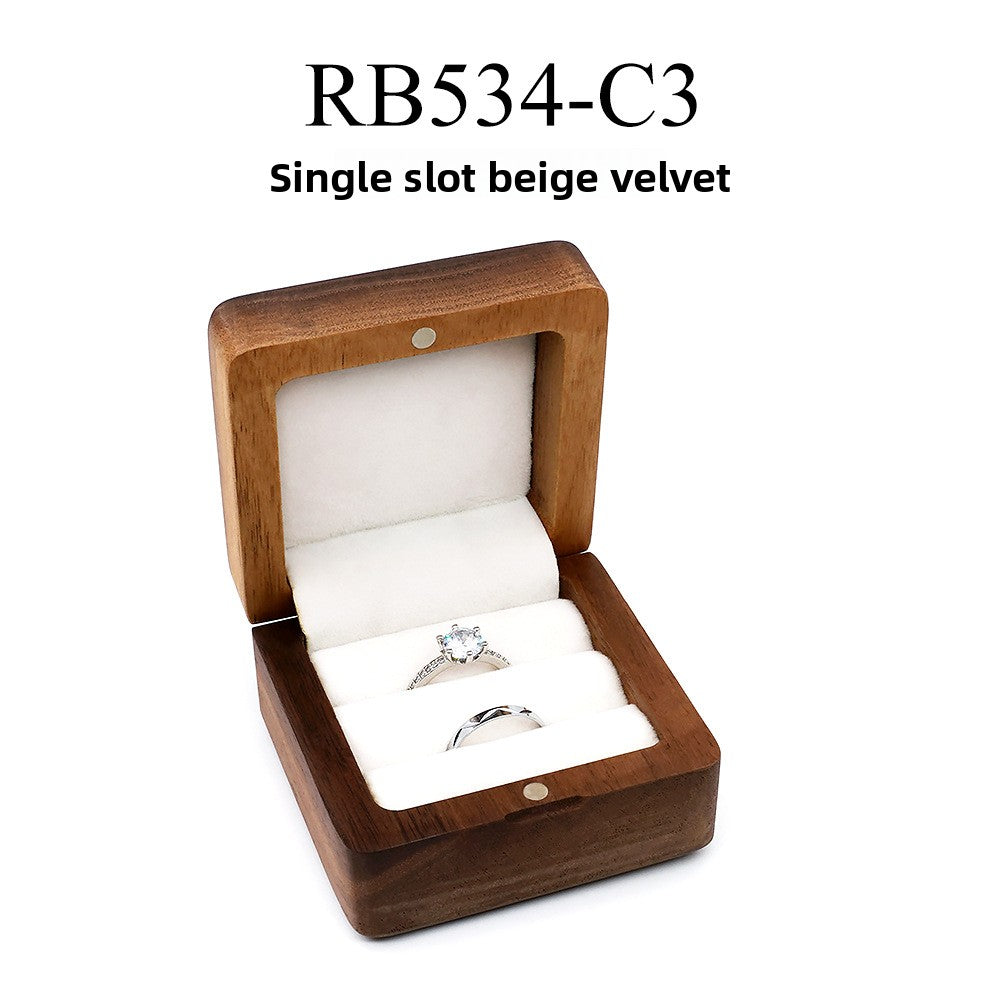 Wooden Ring Box