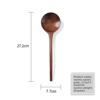 Wooden Spoon for Rice Soup and Noodles