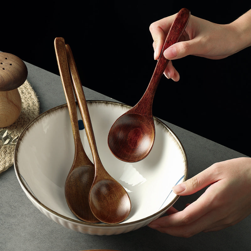 Wooden Spoon for Rice Soup and Noodles