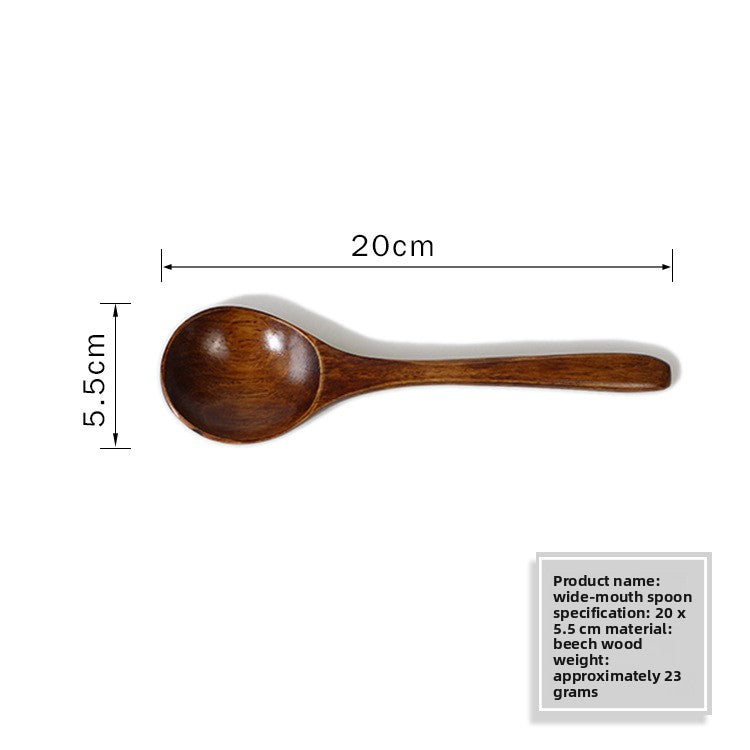 Wooden Spoon for Rice Soup and Noodles