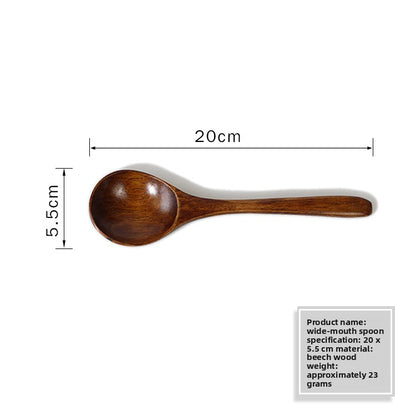 Wooden Spoon for Rice Soup and Noodles