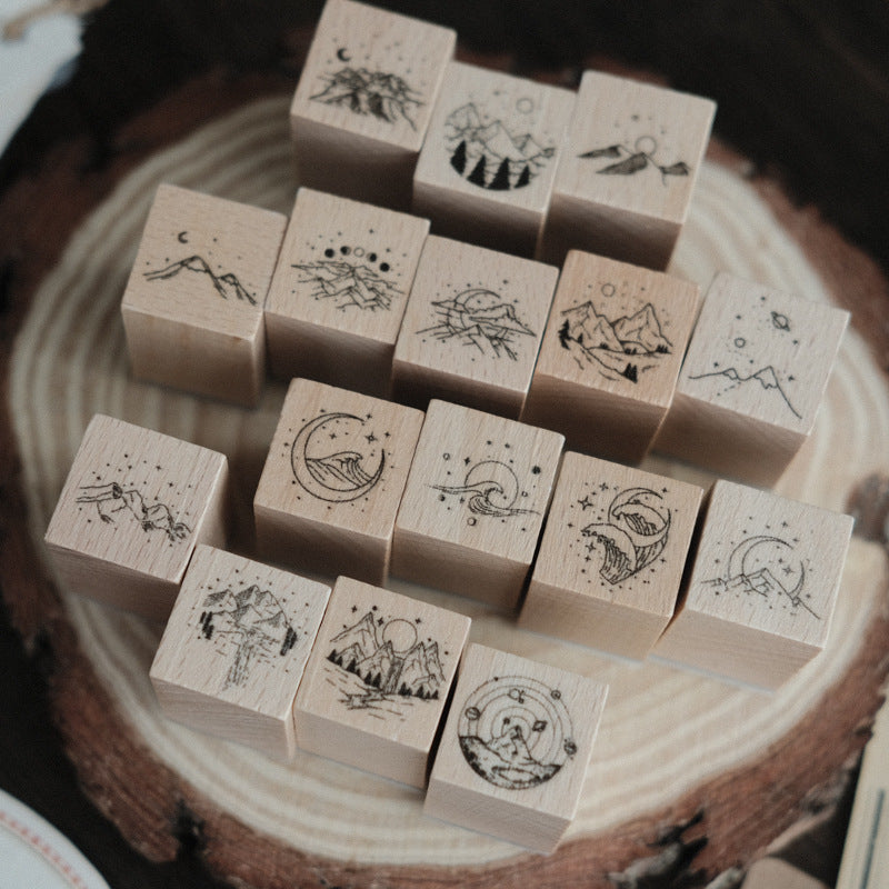 Wooden stamp