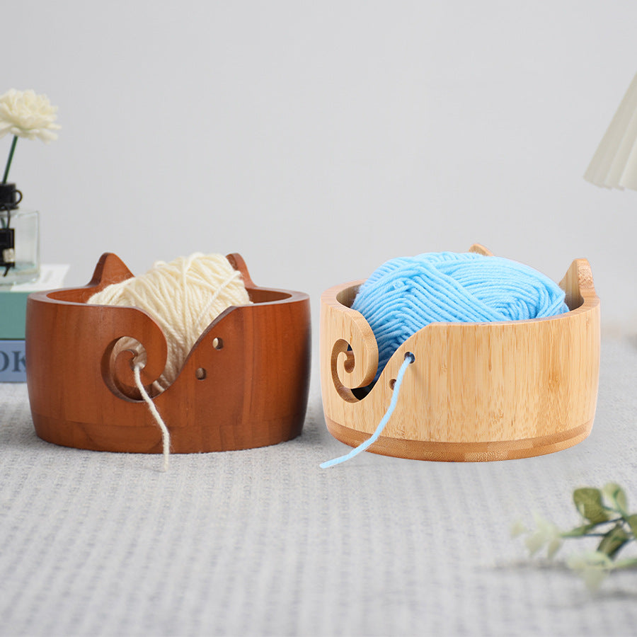 Wooden Storage Bowl