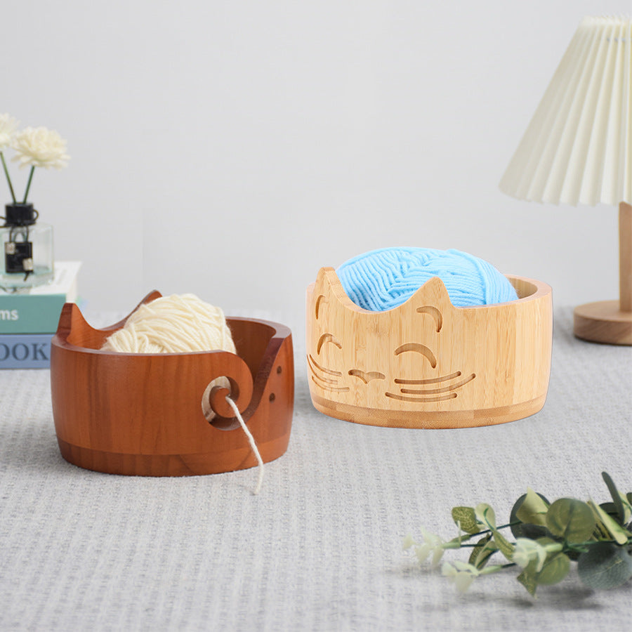 Wooden Storage Bowl
