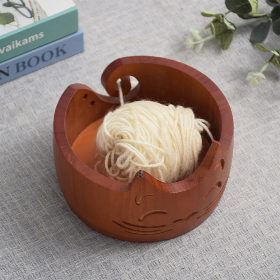 Wooden Storage Bowl